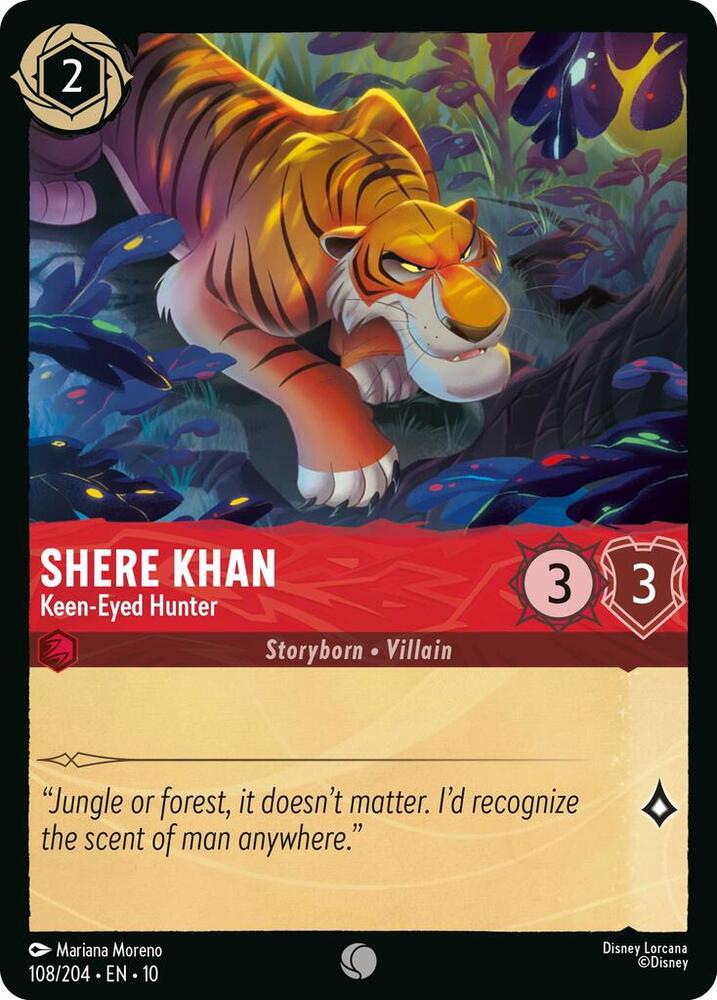 Shere Khan Keen Eyed Hunter (Whispers in the Well)  - Cold Foil