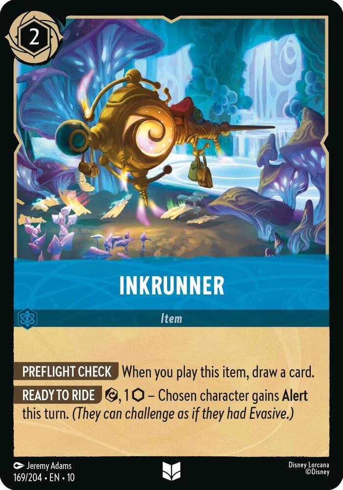 Inkrunner (Whispers in the Well)  - Cold Foil
