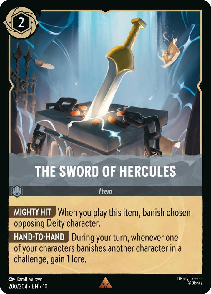 The Sword of Hercules (Whispers in the Well)  - Cold Foil