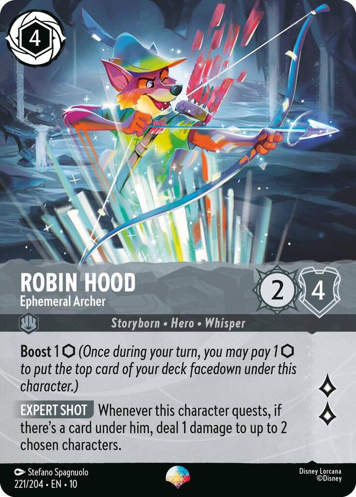 Robin Hood Ephemeral Archer Epic (Whispers in the Well)  - Holofoil