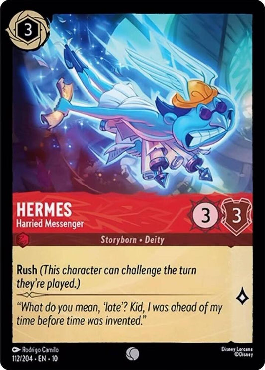 Hermes Harried Messenger (Whispers in the Well)  - Cold Foil