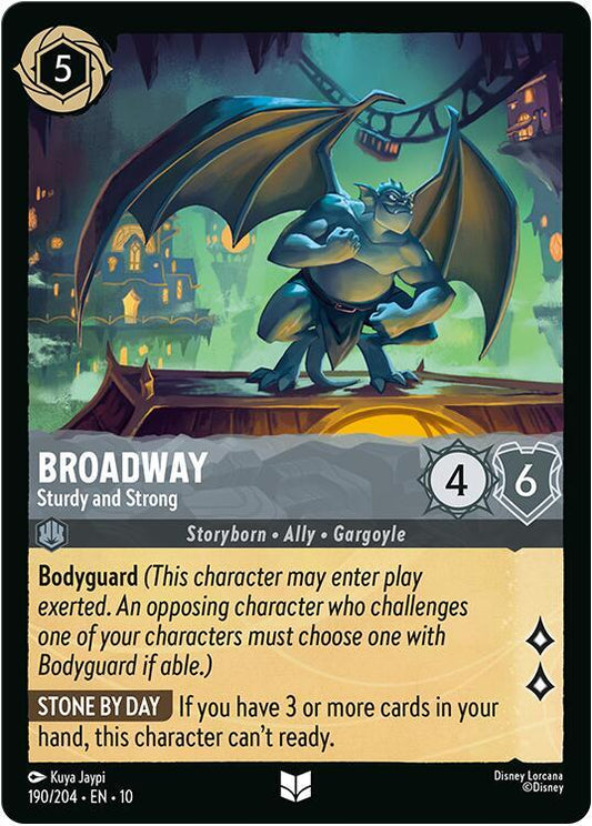 Broadway Sturdy and Strong (Whispers in the Well)  - Cold Foil