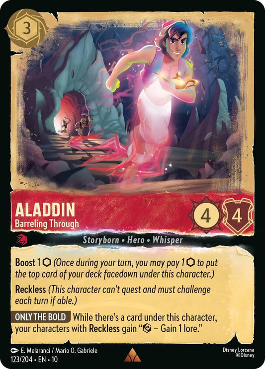 Aladdin Barreling Through (Whispers in the Well) 