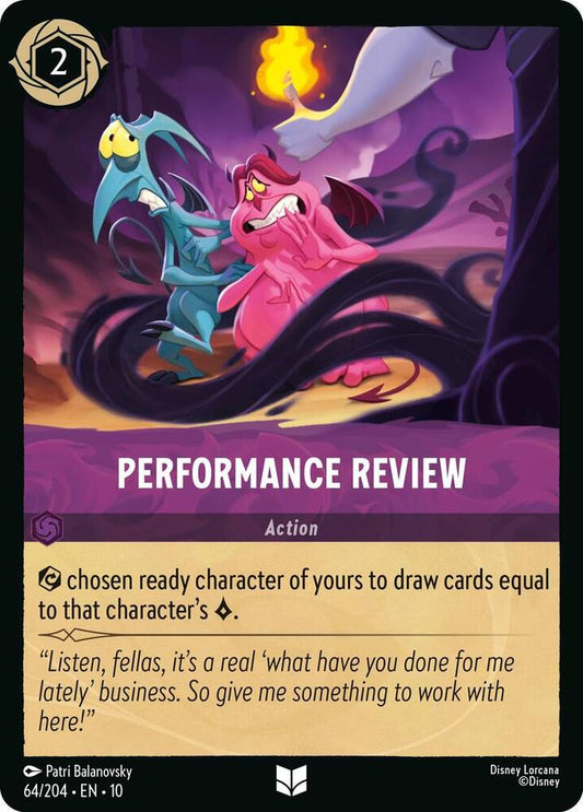 Performance Review (Whispers in the Well)  - Cold Foil