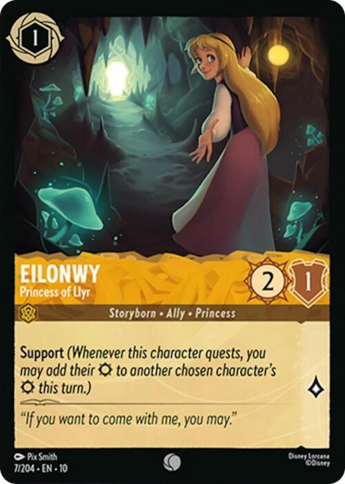 Eilonwy Princess of Llyr (Whispers in the Well)  - Cold Foil