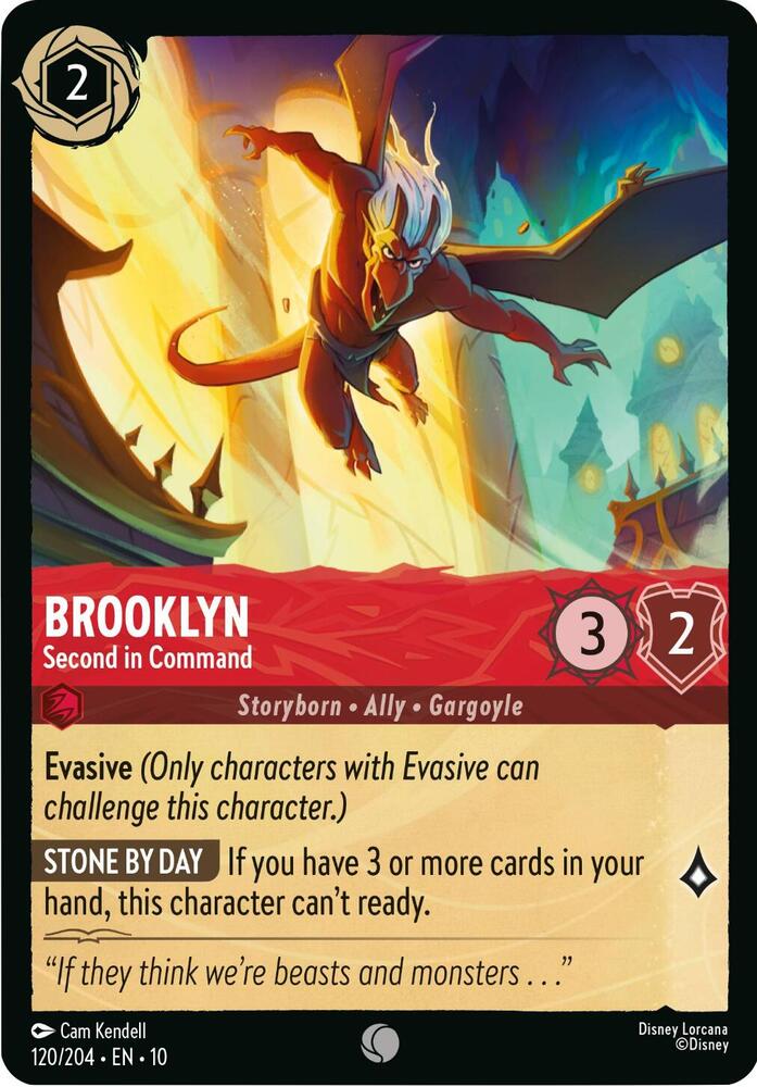 Brooklyn Second in Command (Whispers in the Well)  - Cold Foil