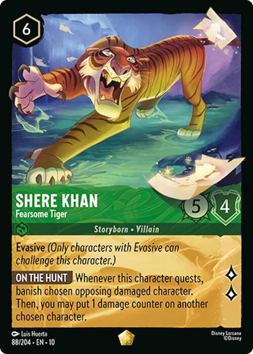 Shere Khan Fearsome Tiger (Whispers in the Well) 