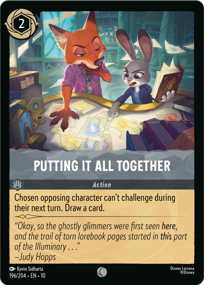 Putting It All Together (Whispers in the Well)  - Cold Foil