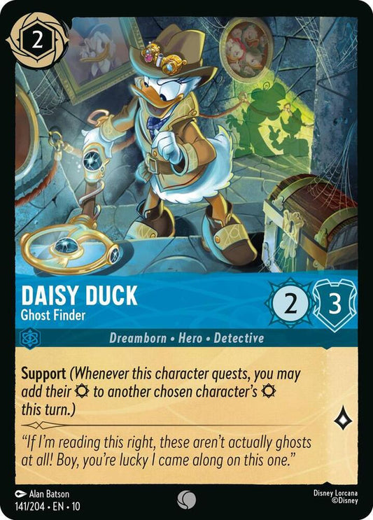 Daisy Duck Ghost Finder (Whispers in the Well)  - Cold Foil
