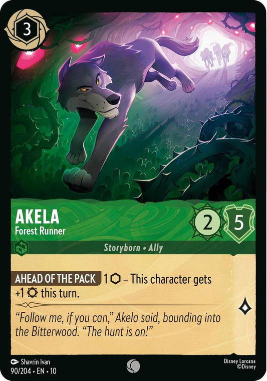 Akela Forest Runner (Whispers in the Well)  - Cold Foil