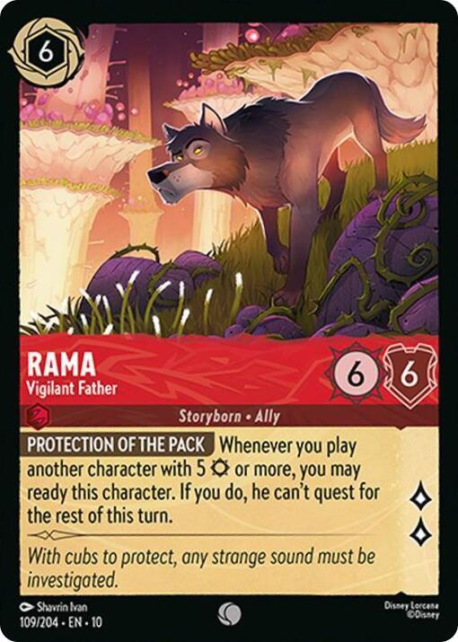 Rama Vigilant Father (Whispers in the Well)  - Cold Foil