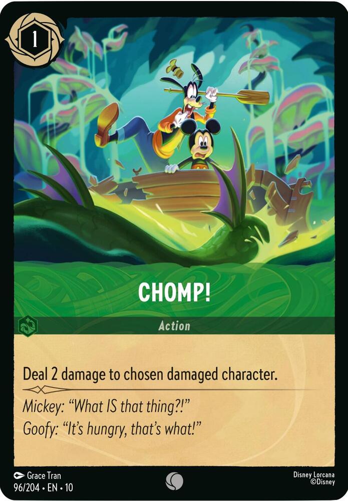 Chomp (Whispers in the Well)  - Cold Foil