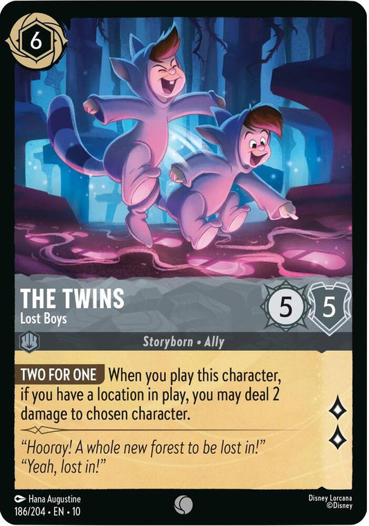 The Twins Lost Boys (Whispers in the Well)  - Cold Foil