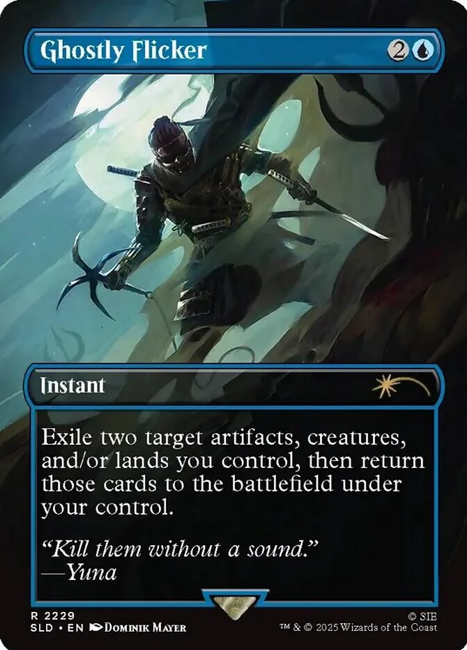 Ghostly Flicker 2229 (Secret Lair Drop Series)  - Borderless