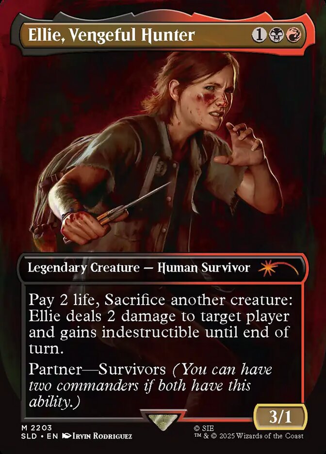 Ellie, Vengeful Hunter 2203 (Secret Lair Drop Series)  - Borderless