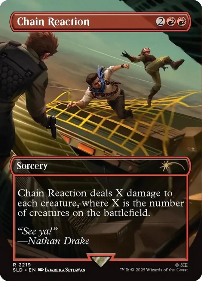 Chain Reaction 2219 (Secret Lair Drop Series)  - Borderless