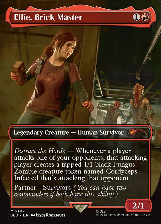 Ellie, Brick Master 2197 (Secret Lair Drop Series)  - Borderless
