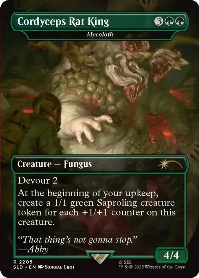 Cordyceps Rat King // Mycoloth 2205 (Secret Lair Drop Series)  - Borderless