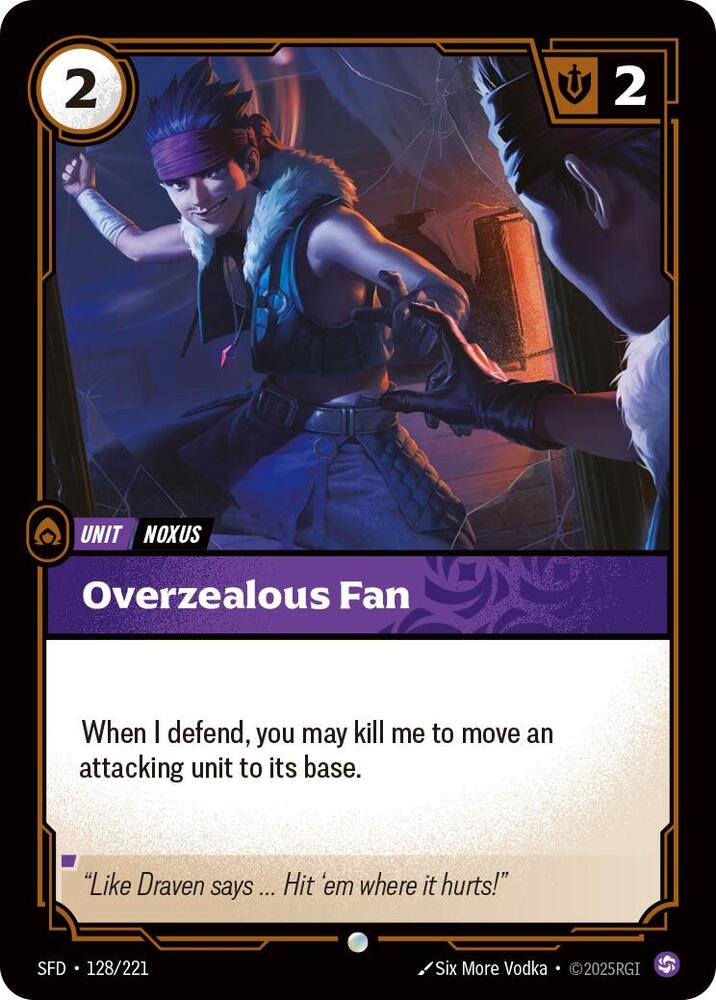 Overzealous Fan (Spiritforged) 