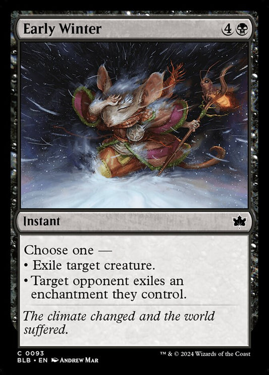 Early Winter 93 (Bloomburrow)  - Foil