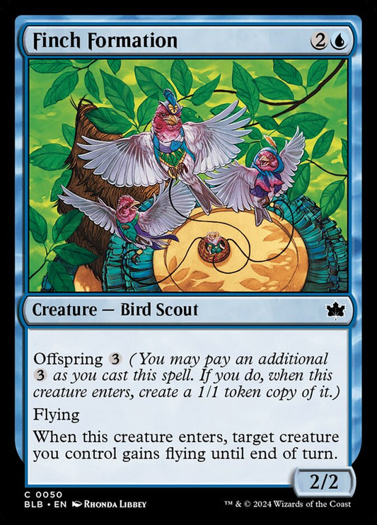 Finch Formation 50 (Bloomburrow)  - Foil