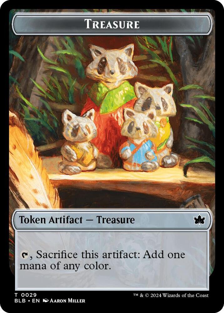 Treasure Token 29 (Bloomburrow) 