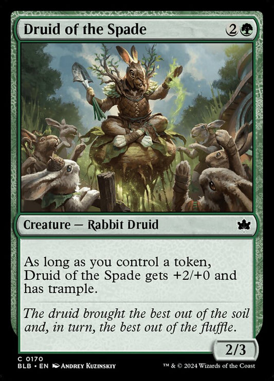 Druid of the Spade 170 (Bloomburrow) 