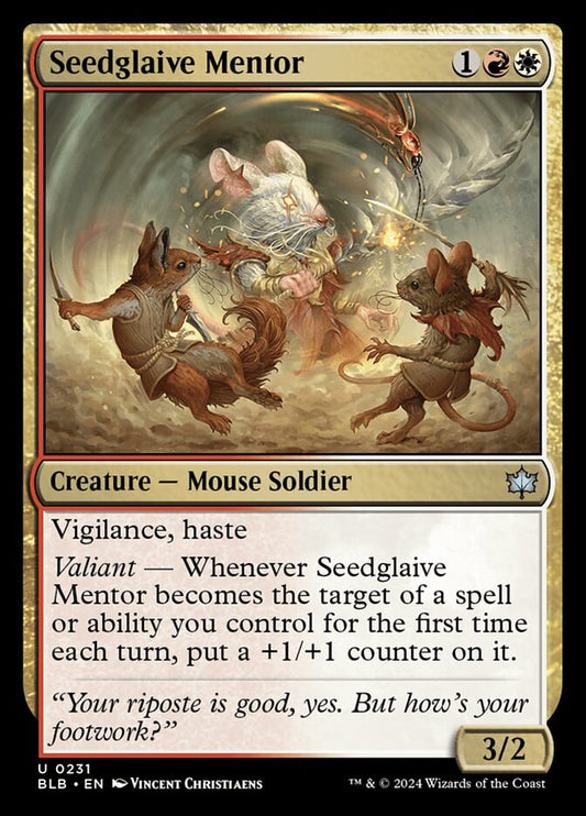 Seedglaive Mentor 231 (Bloomburrow) 