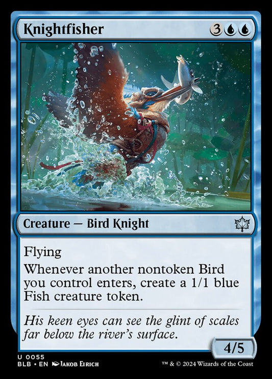 Knightfisher 55 (Bloomburrow) 