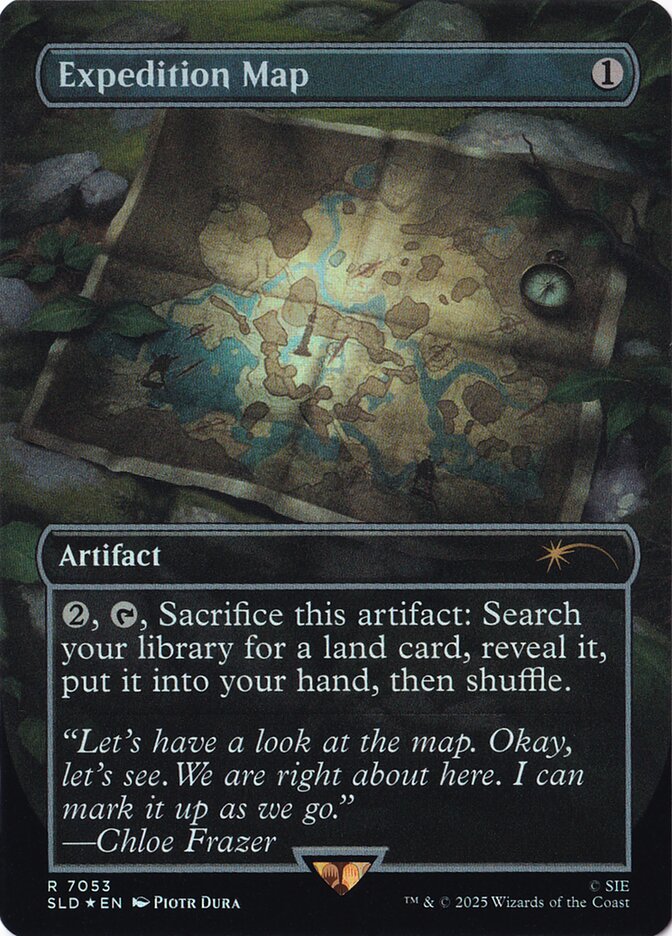 Expedition Map 7053 (Secret Lair Drop Series)  - Borderless