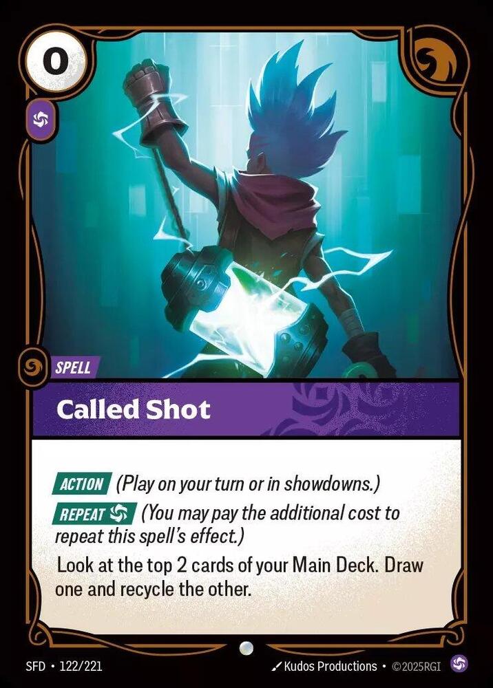Called Shot (Spiritforged) 