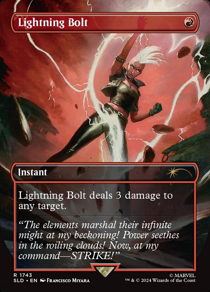 Lightning Bolt 1743 (Secret Lair Drop Series)  - Borderless