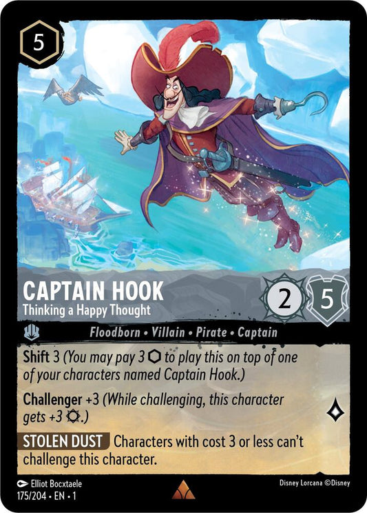 Captain Hook Thinking a Happy Thought (The First Chapter) 