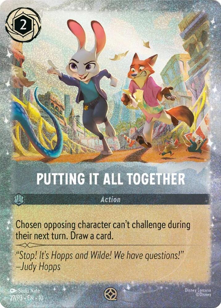 Putting It All Together (Disney Lorcana Promo Cards)  - Holofoil