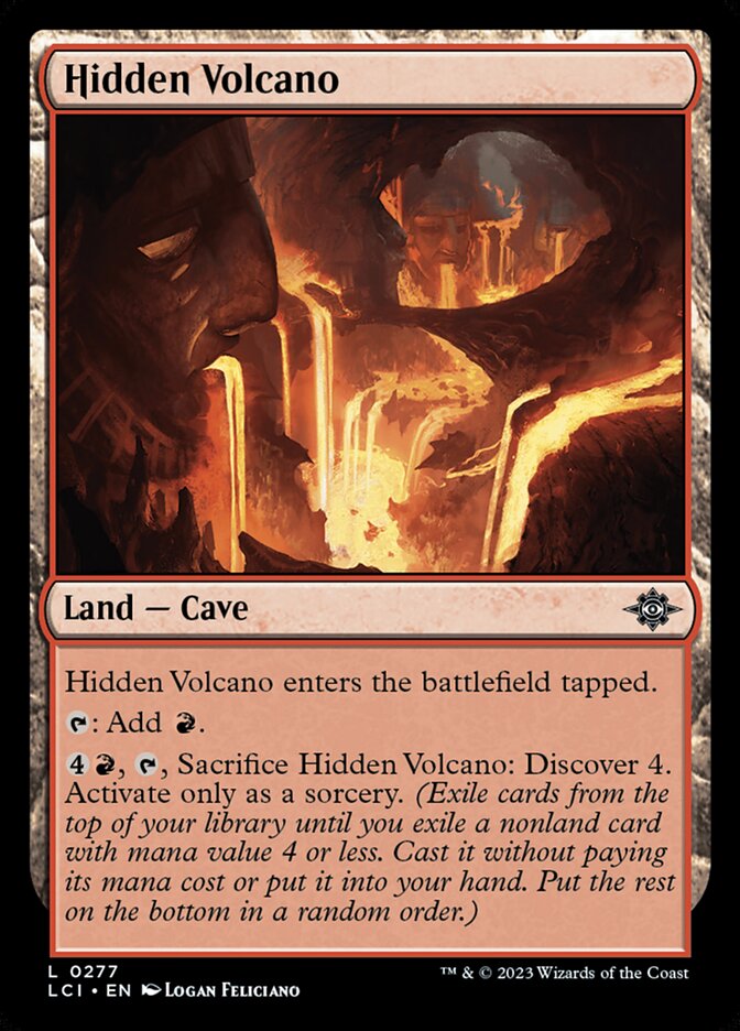 Hidden Volcano 277 (The Lost Caverns of Ixalan) 