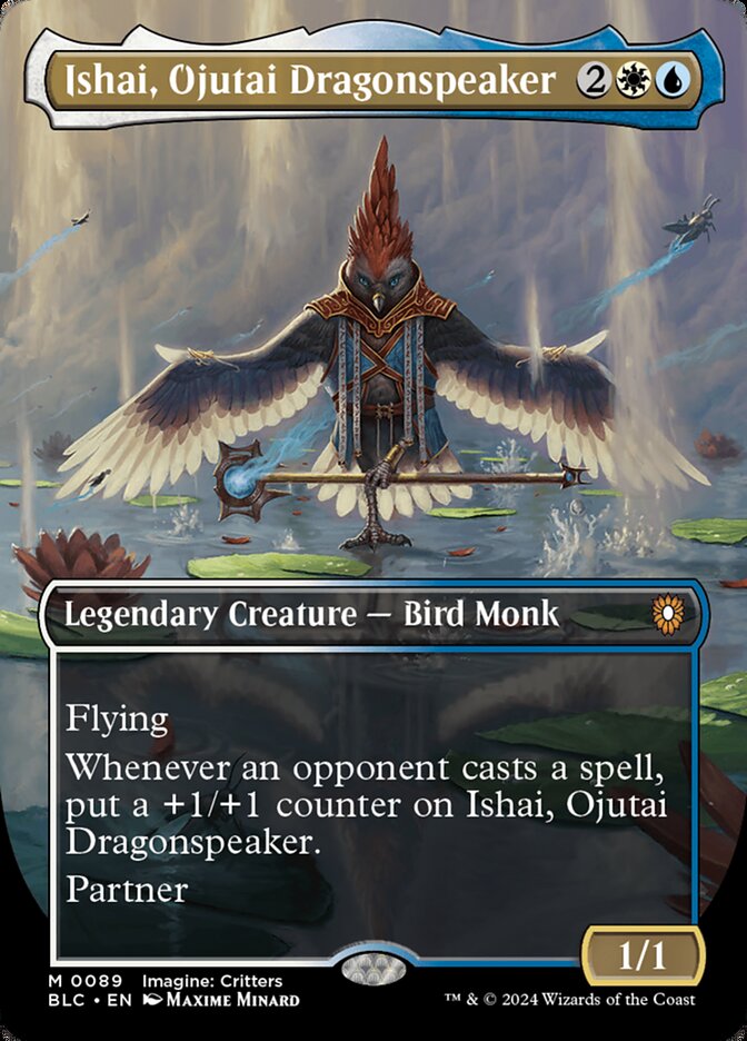 Ishai, Ojutai Dragonspeaker 89 (Commander: Bloomburrow)  - Borderless