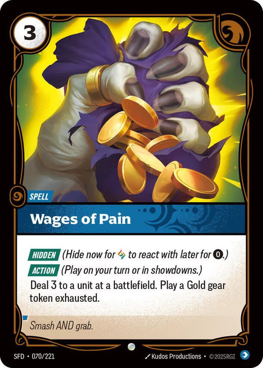 Wages of Pain (Spiritforged) 