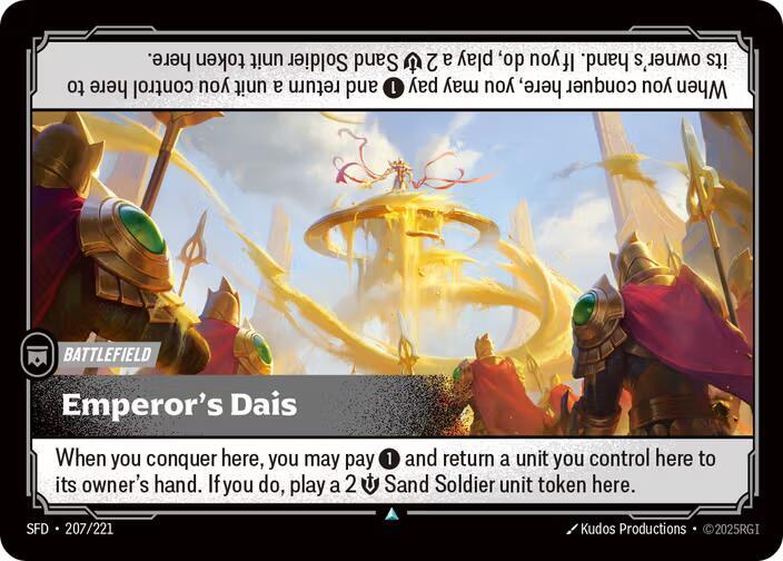 Emperors Dais (Spiritforged) 