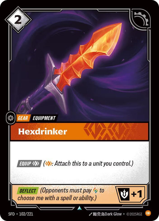 Hexdrinker 102/221 (Spiritforged)  - Foil