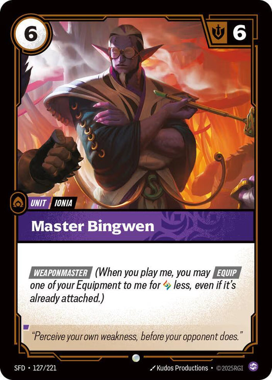 Master Bingwen (Spiritforged) 