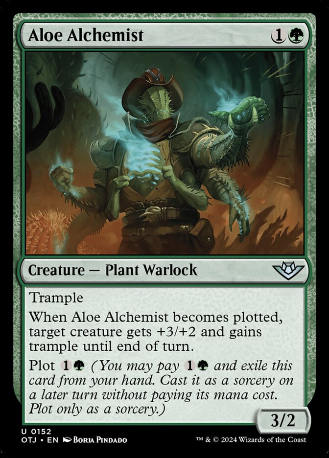 Aloe Alchemist 152/286 (Outlaws of Thunder Junction) 