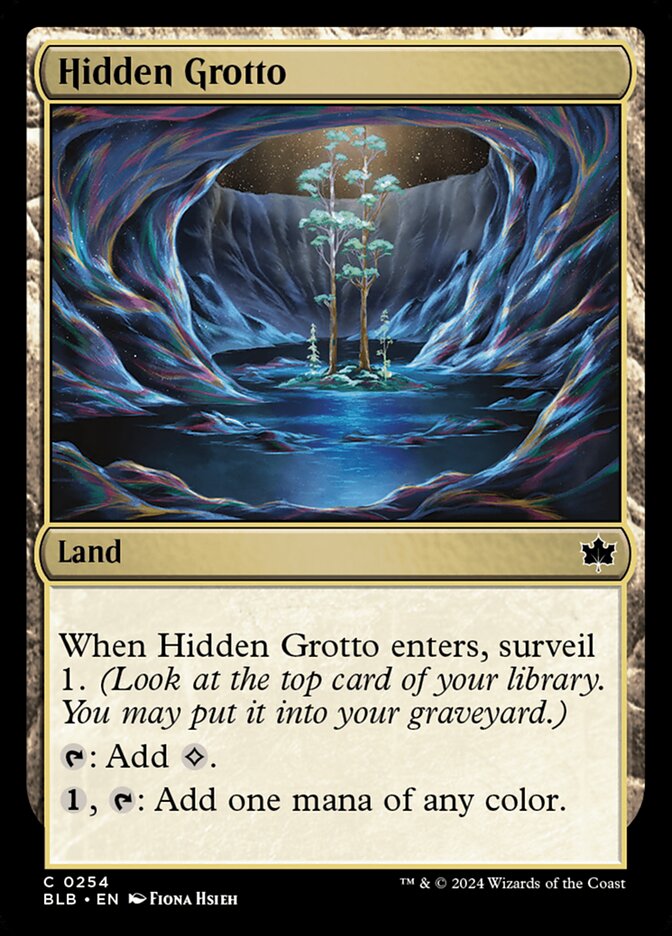 Hidden Grotto 254 (Bloomburrow) 