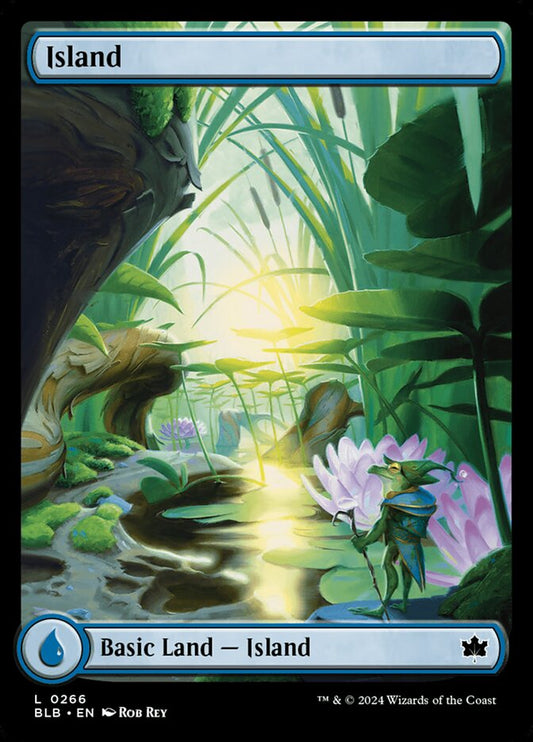 Island 266 (Bloomburrow)  - Foil