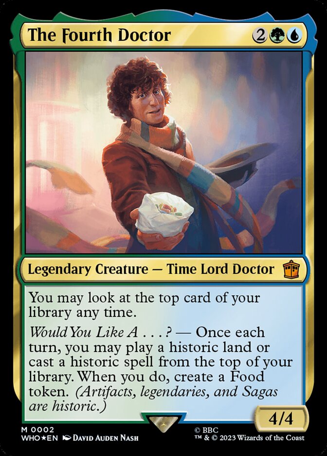The Fourth Doctor 2 (Universes Beyond: Doctor Who)  - Foil