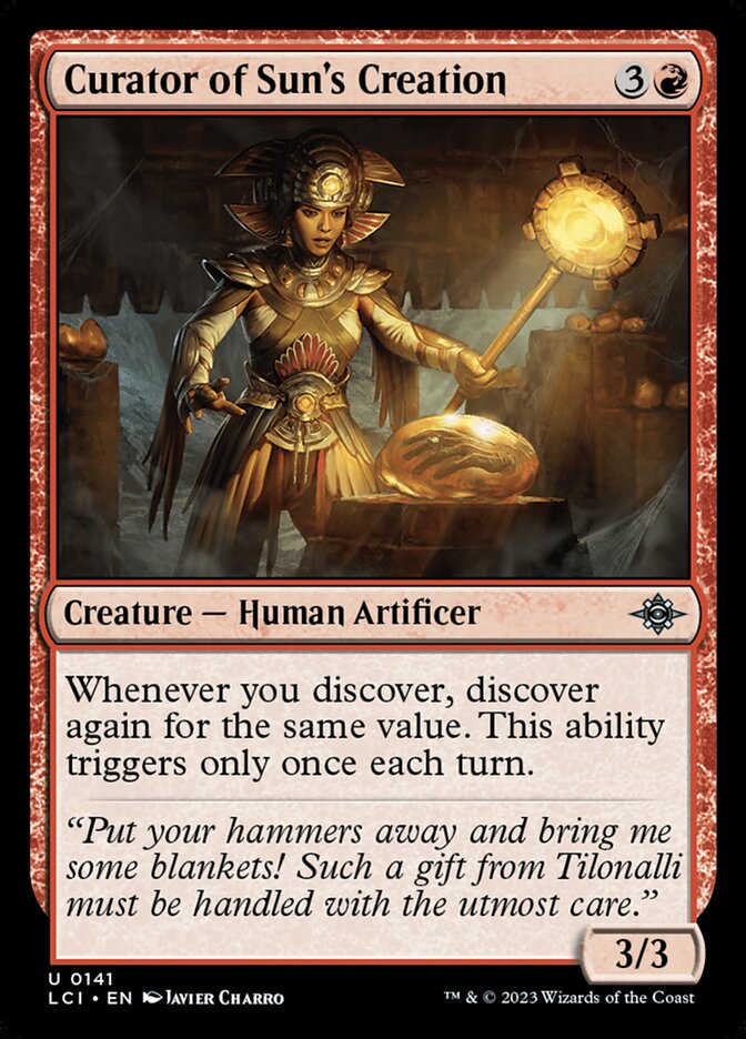 Curator of Sun's Creation 141/291 (The Lost Caverns of Ixalan) 