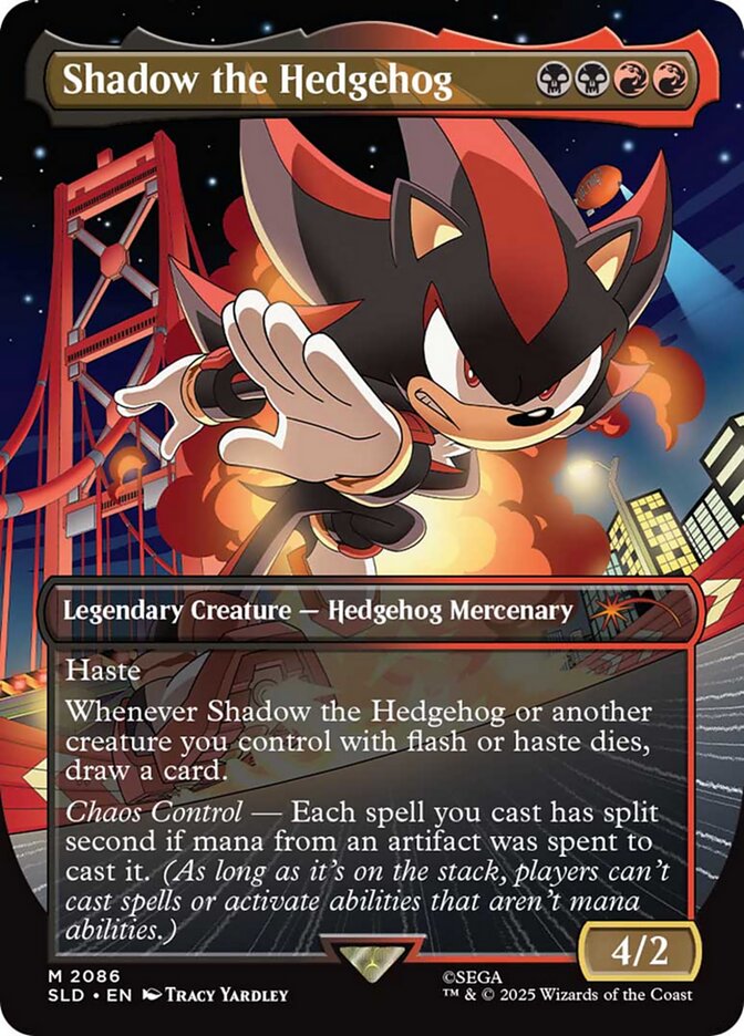 Shadow the Hedgehog 2086 (Secret Lair Drop Series)  - Borderless