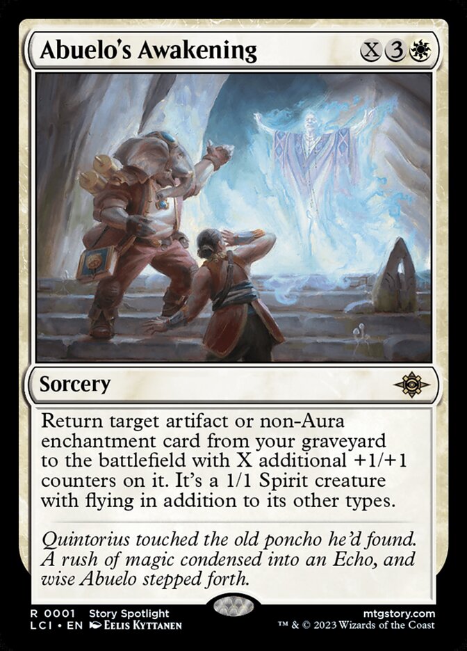Abuelo's Awakening 1 (The Lost Caverns of Ixalan)  - Foil