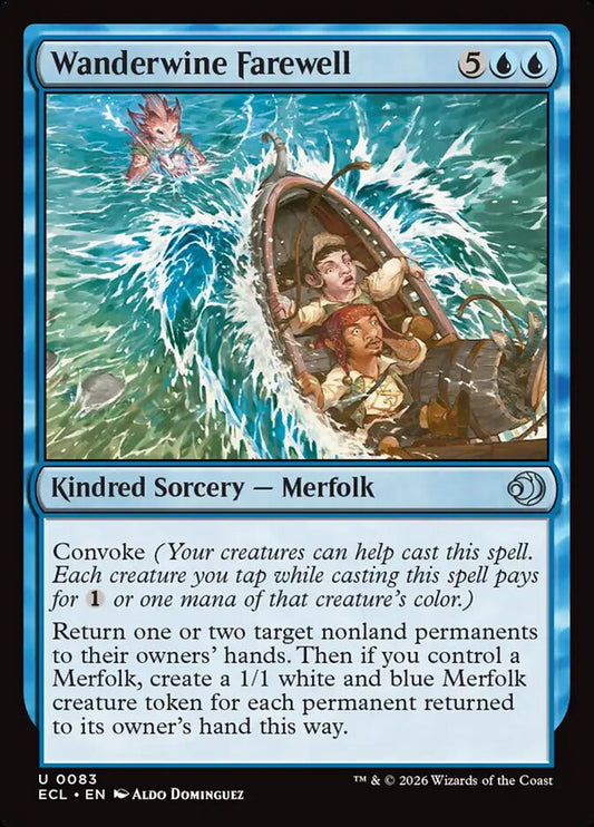 Wanderwine Farewell 83 (Lorwyn Eclipsed)  - Foil