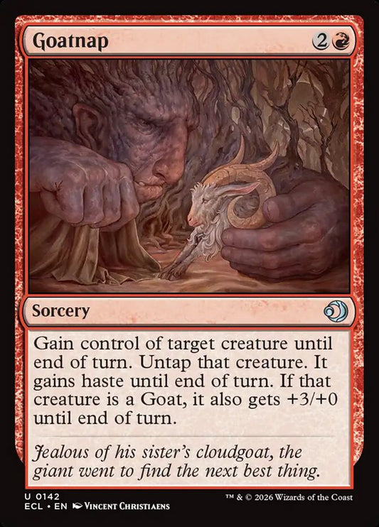 Goatnap 142/273 (Lorwyn Eclipsed)  - Foil