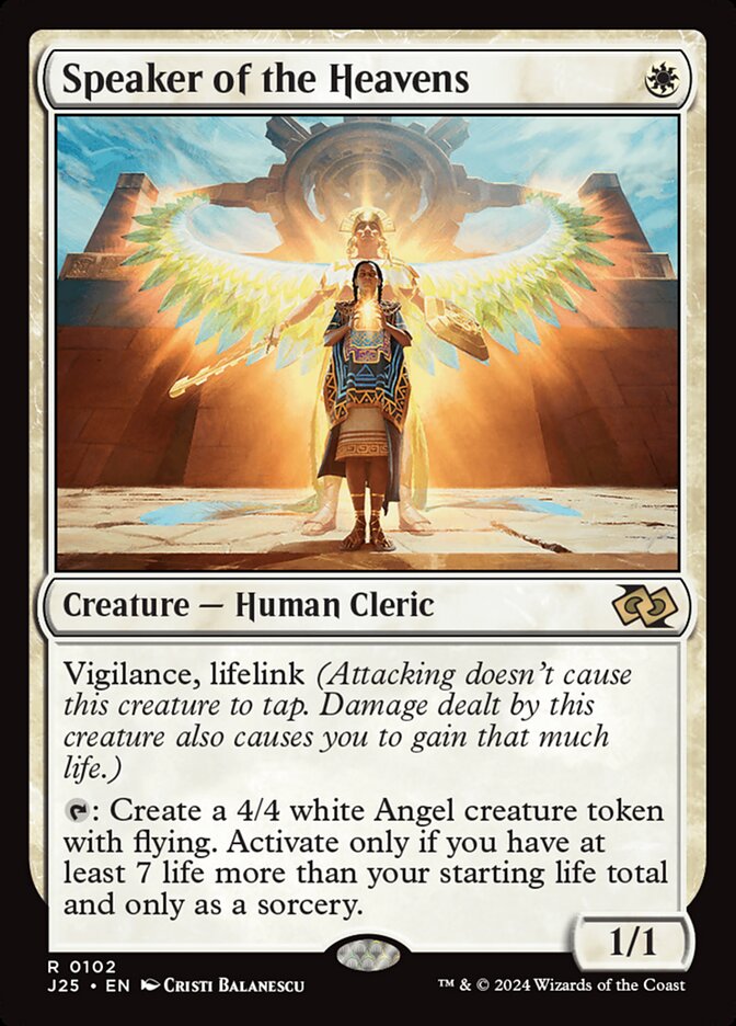 Speaker of the Heavens 102/779 (Foundations Jumpstart) 